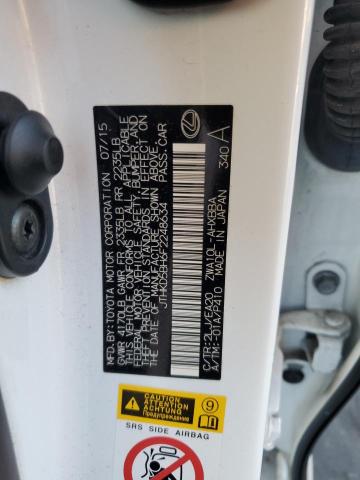 2015 LEXUS CT 200 JTHKD5BH6F2248634