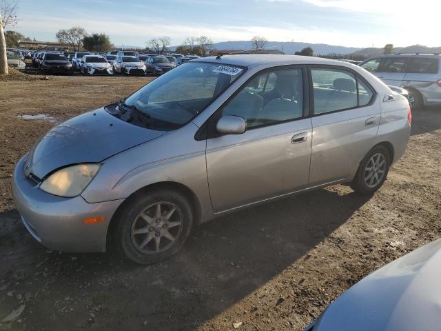 TOYOTA PRIUS HYBR 2001 silver sedan 4d hybrid engine JT2BK12U310023128 photo #1