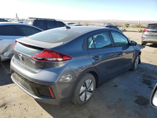 HYUNDAI IONIQ BLUE 2019 gray  hybrid engine KMHC65LC7KU162553 photo #4