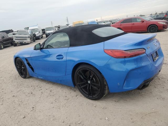 BMW Z4 M40I 2020 blue  gas WBAHF9C05LWW40270 photo #3