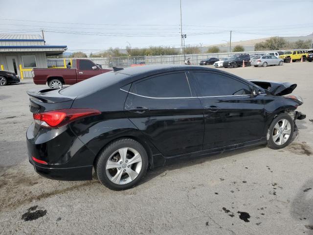 HYUNDAI ELANTRA SE 2016 black sedan 4d gas 5NPDH4AE5GH788492 photo #4