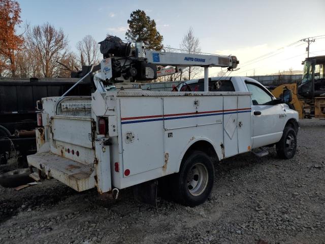 DODGE RAM 3500 S 2008 white chassis diesel 3D6WH46A58G103247 photo #4