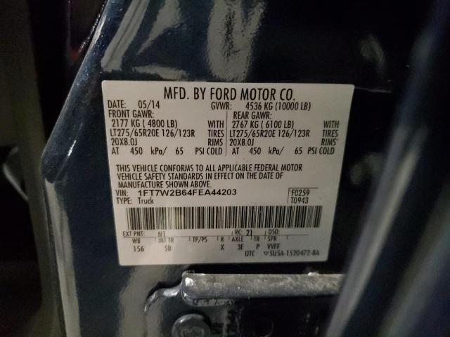 2015 FORD F250 SUPER - 1FT7W2B64FEA44203