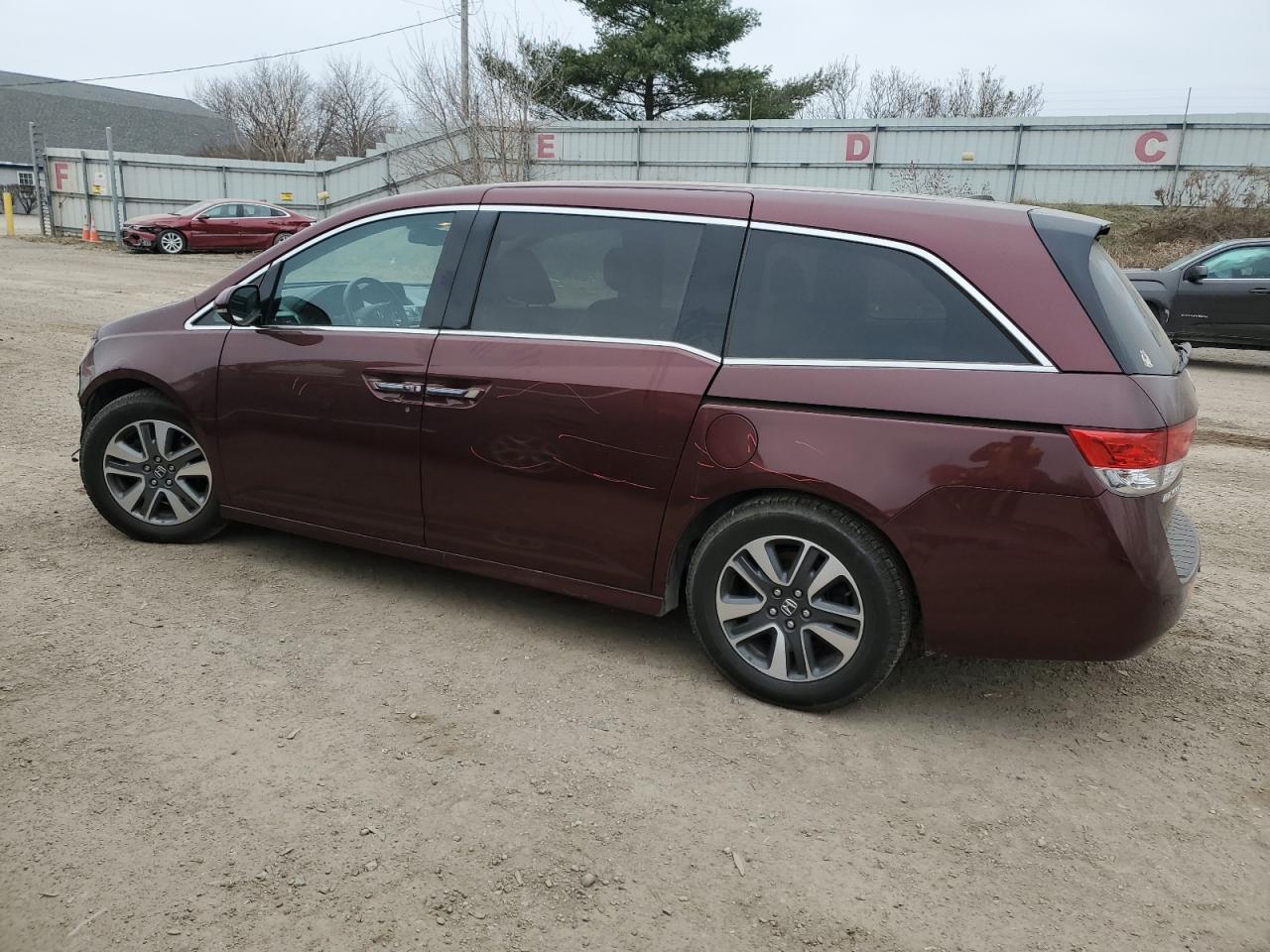 Lot #3028386808 2016 HONDA ODYSSEY TO