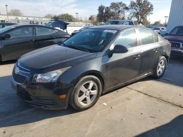 CHEVROLET CRUZE LT 2013 black sedan 4d gas 1G1PK5SB5D7104526 photo #1