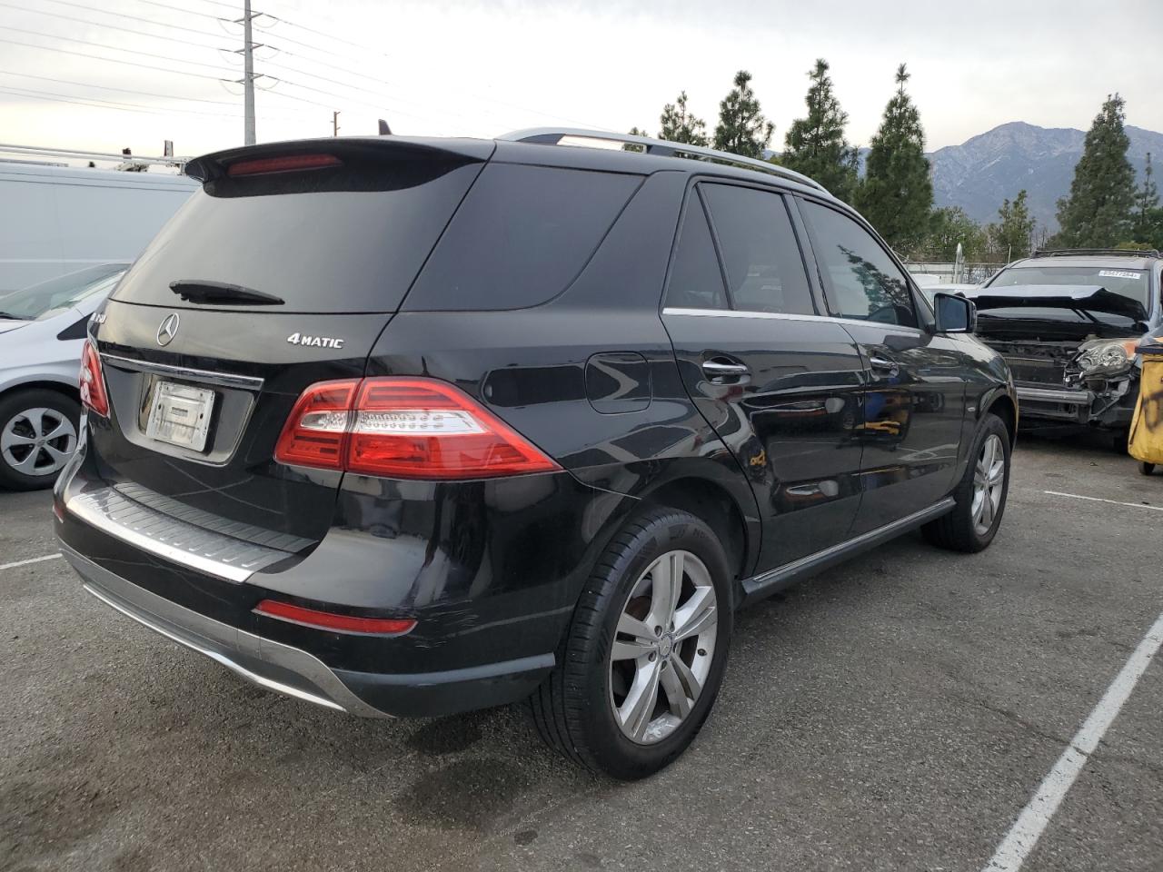 Lot #3027078802 2012 MERCEDES-BENZ ML 350 4MA