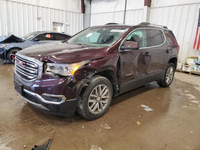 GMC ACADIA SLE 2018 burgundy  gas 1GKKNSLS6JZ116369 photo #1