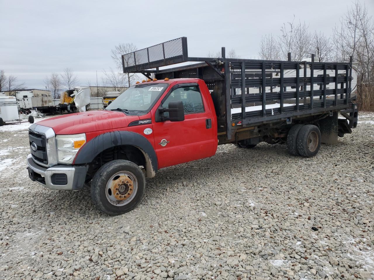 Lot #3024045248 2015 FORD F550 SUPER