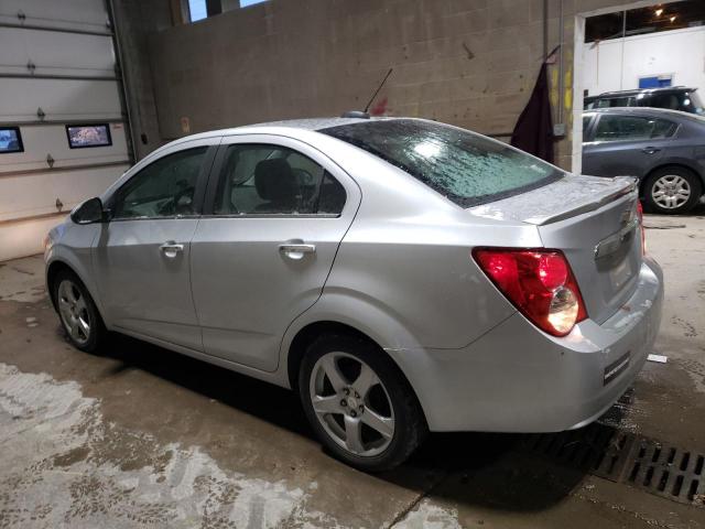 CHEVROLET SONIC LTZ 2015 silver sedan 4d gas 1G1JE5SB1F4145639 photo #3