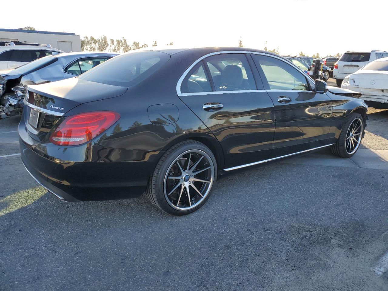 Lot #3029645079 2015 MERCEDES-BENZ C 300 4MAT