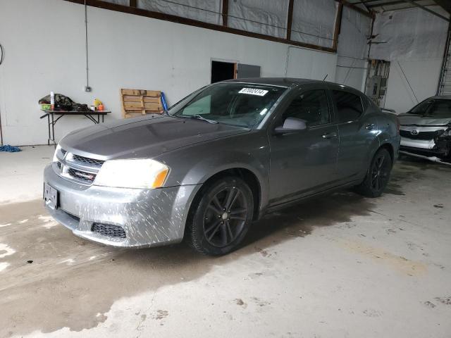 DODGE AVENGER SE 2012 gray sedan 4d flexible fuel 1C3CDZAG4CN270944 photo #1