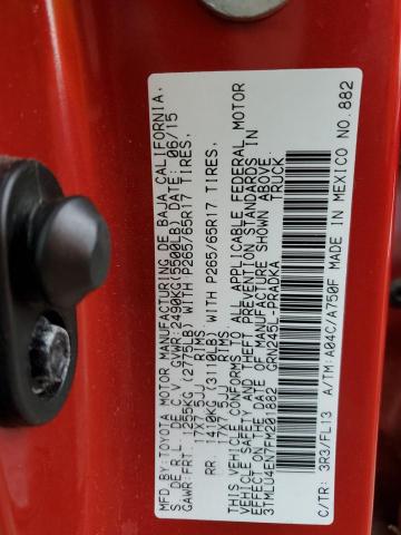 2015 TOYOTA TACOMA DOU - 3TMLU4EN7FM201882