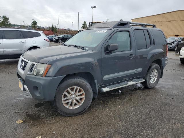 NISSAN XTERRA X 2014 gray  gas 5N1AN0NW0EN812262 photo #1