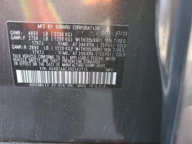 VIN 4S4BTAAC1R3143125 2024 SUBARU LEGACY no.14