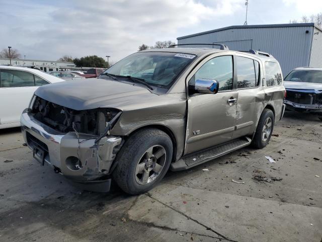 NISSAN ARMADA SE 2006 gray  gas 5N1AA08B16N712211 photo #1