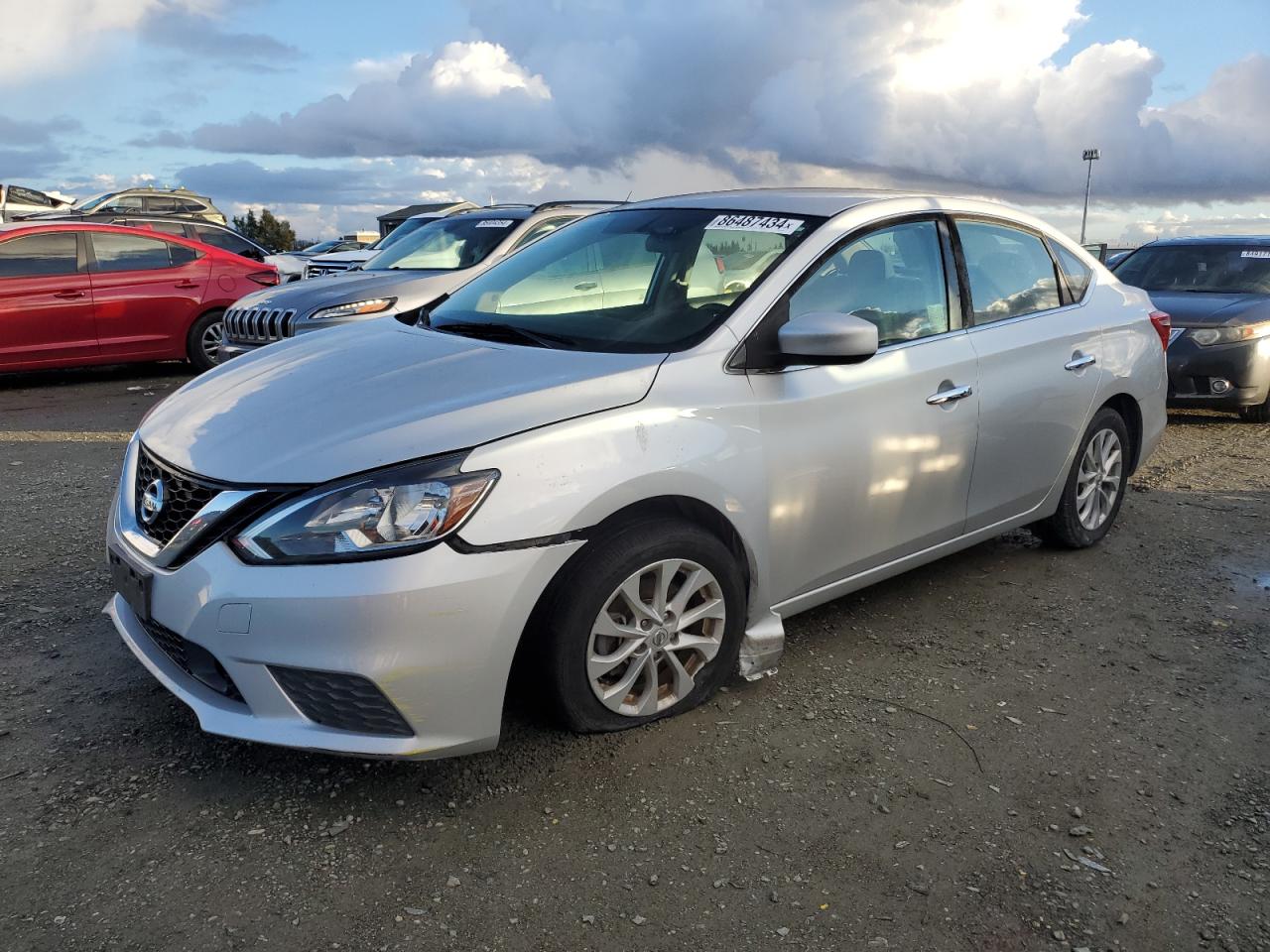 Lot #3037873295 2019 NISSAN SENTRA S