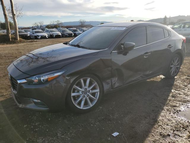 MAZDA 3 TOURING 2017 gray  gas JM1BN1V78H1141216 photo #1