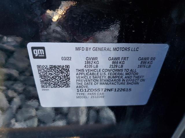 VIN 1G1ZD5ST2NF122615 2022 CHEVROLET MALIBU no.12