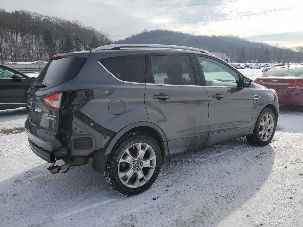 Lot #3041982208 2015 FORD ESCAPE TIT