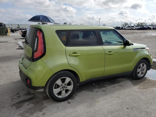 KIA SOUL 2018 green  gas KNDJN2A21J7902750 photo #4