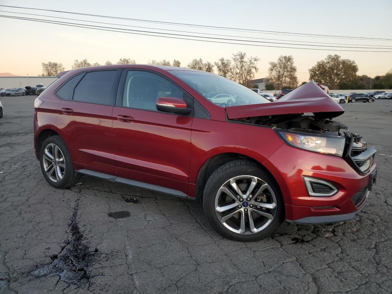 Lot #3028250806 2015 FORD EDGE SPORT