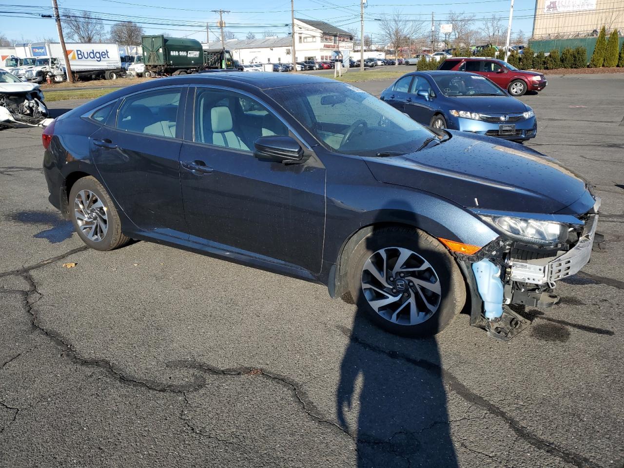 Lot #3025718369 2016 HONDA CIVIC EX