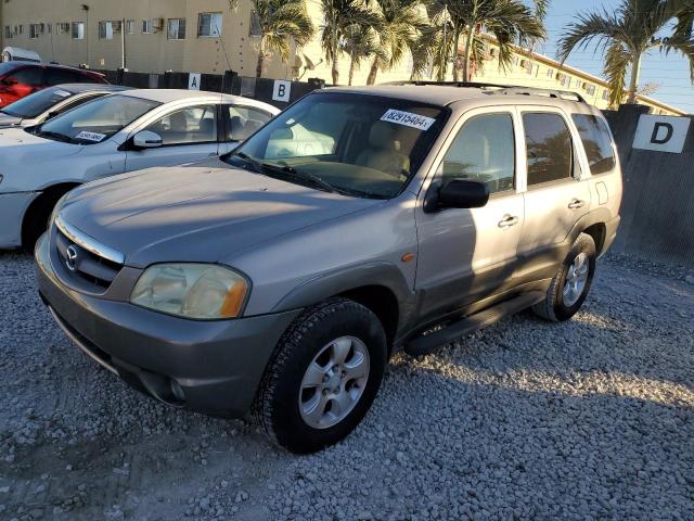 MAZDA TRIBUTE LX 2002 gold  gas 4F2YU091X2KM22268 photo #1