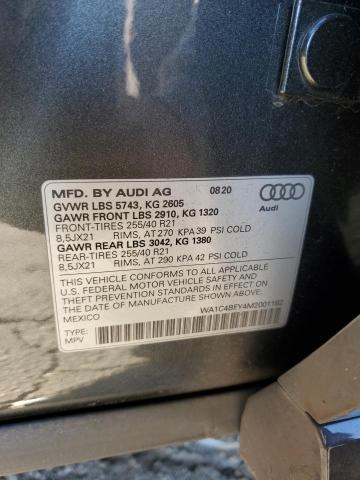 2021 AUDI SQ5 PRESTI WA1C4BFY4M2001182
