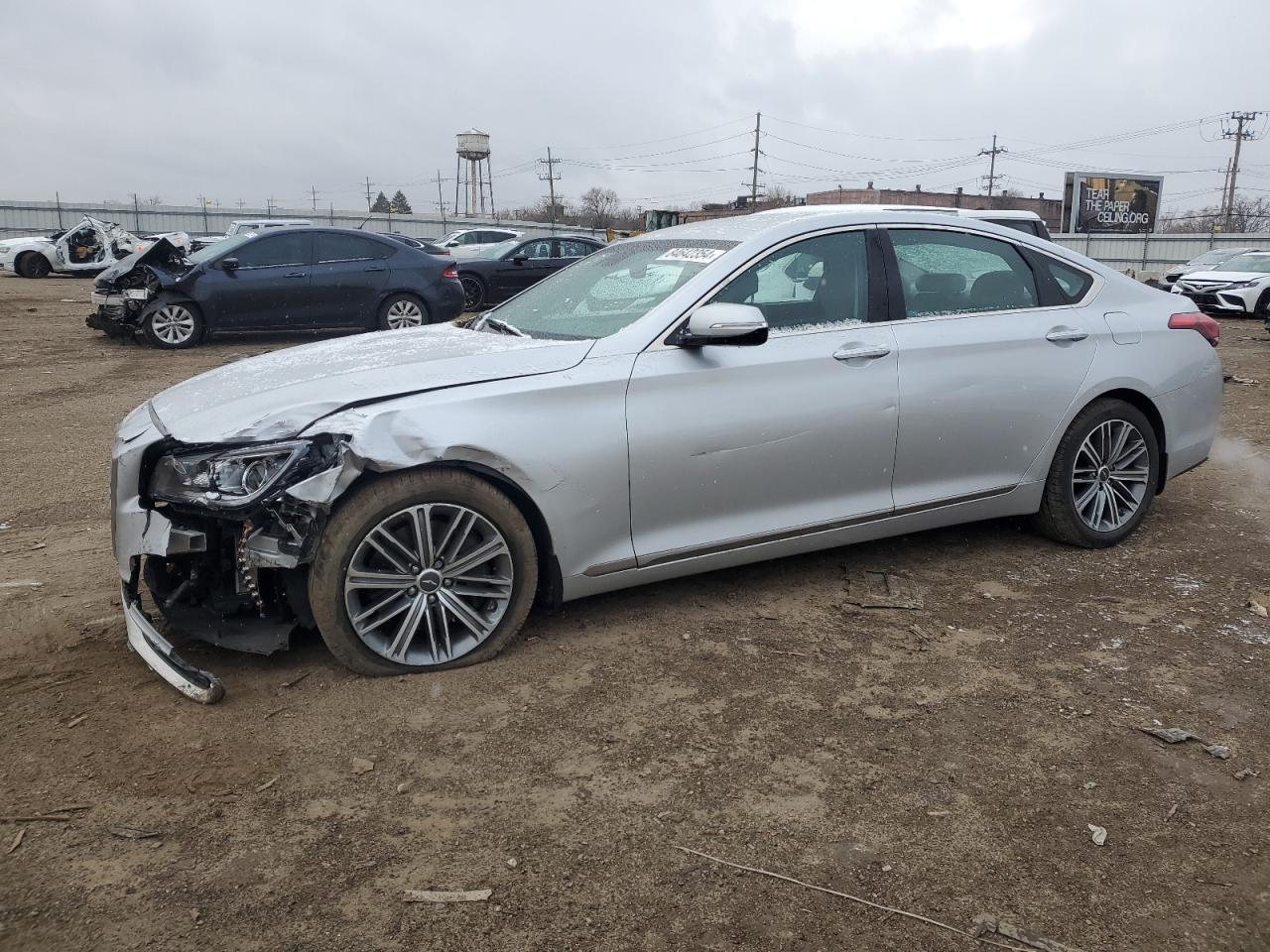 KMHGN4JE1KU299216 GENESIS G80 BASE 2019