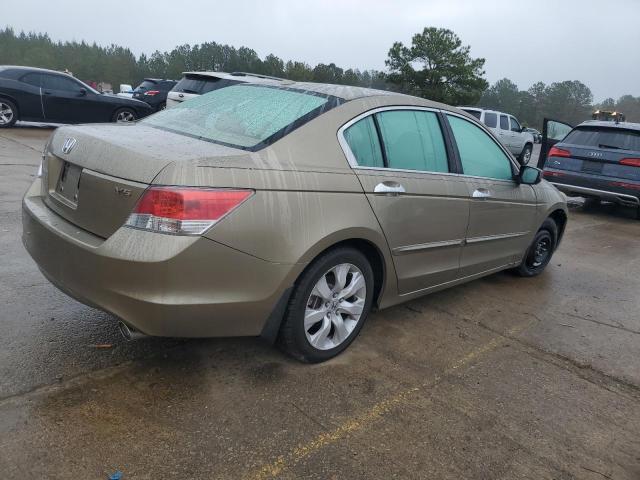 HONDA ACCORD EXL 2010 gold  gas 1HGCP3F86AA005353 photo #4