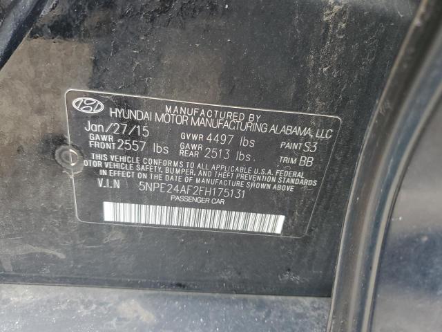 2015 HYUNDAI SONATA SE - 5NPE24AF2FH175131