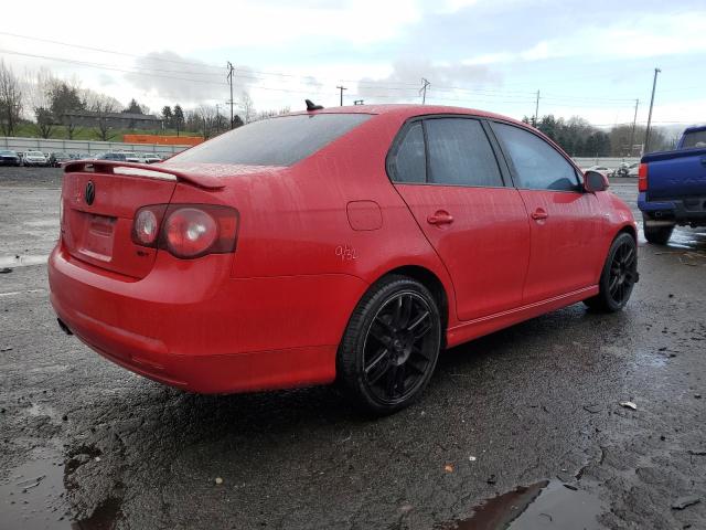 VOLKSWAGEN JETTA WOLF 2008 red  gas 3VWRJ71K78M170620 photo #4