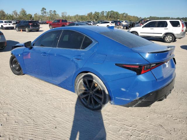 LEXUS IS 350 F S 2023 blue  gas JTHGZ1B27P5065528 photo #3