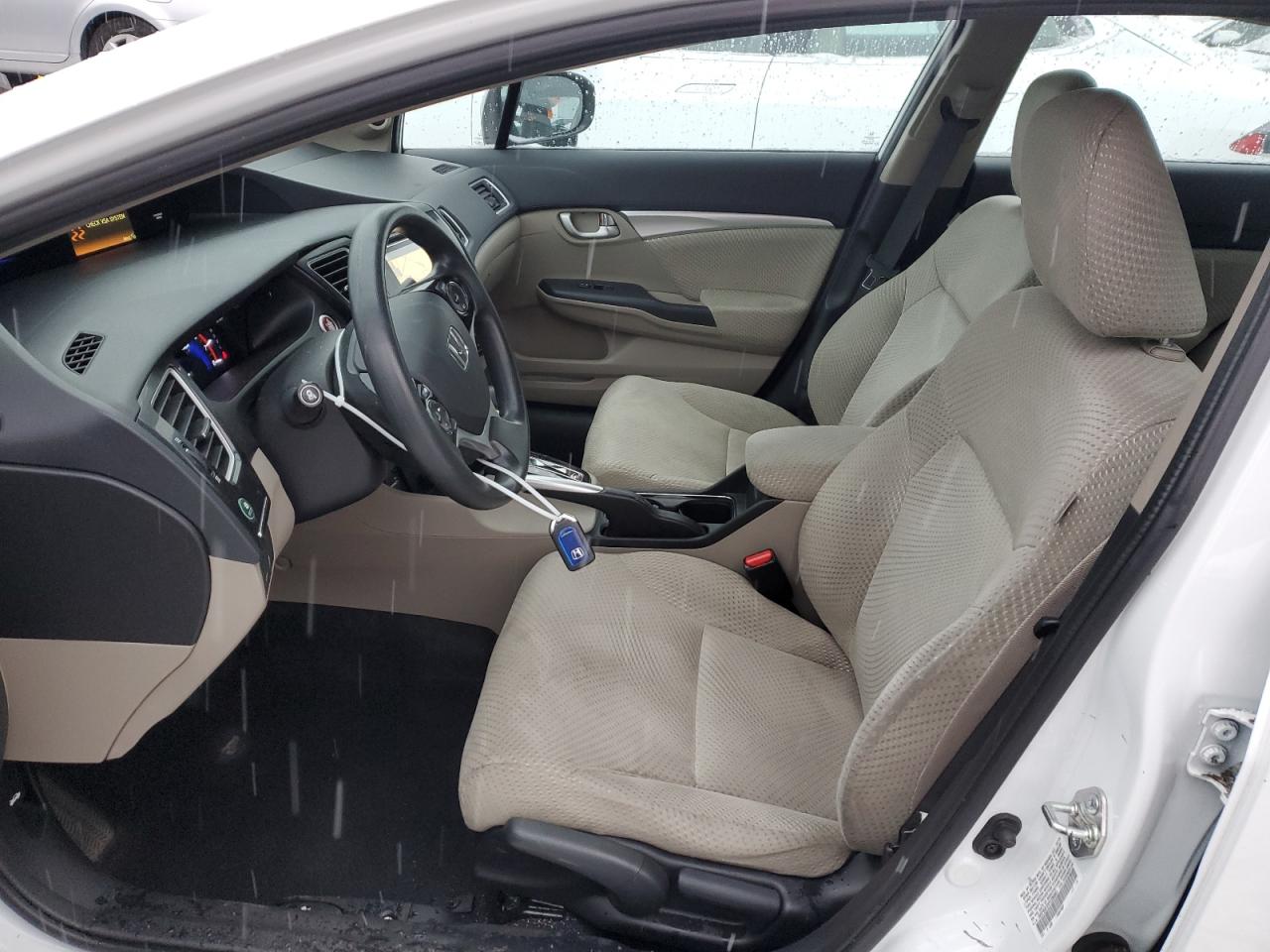 Lot #3309421973 2015 HONDA CIVIC HYBR