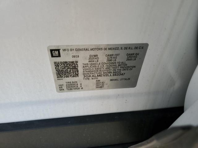 2020 GMC TERRAIN SL - 3GKALMEV2LL163347