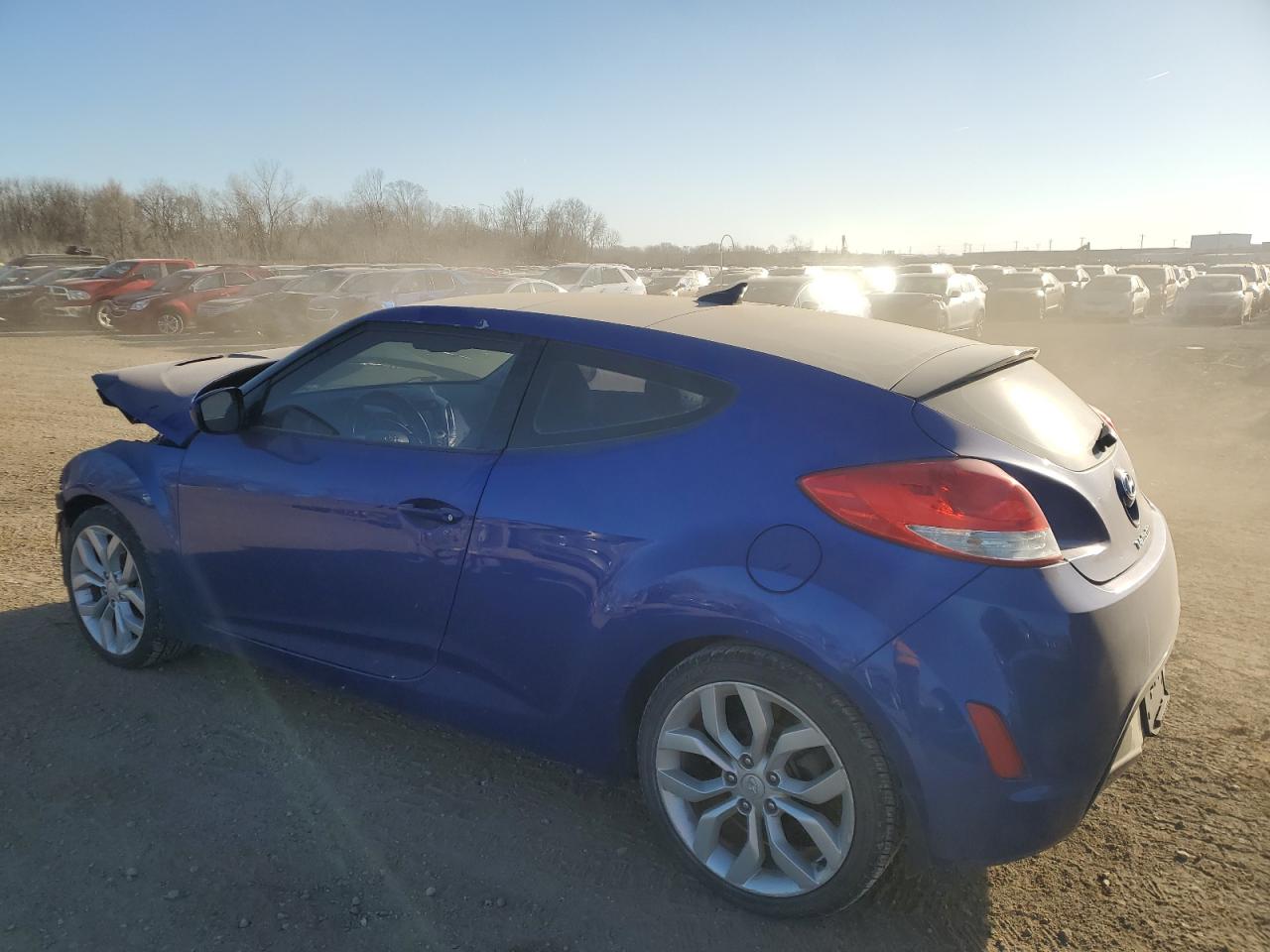 Lot #3033273806 2012 HYUNDAI VELOSTER