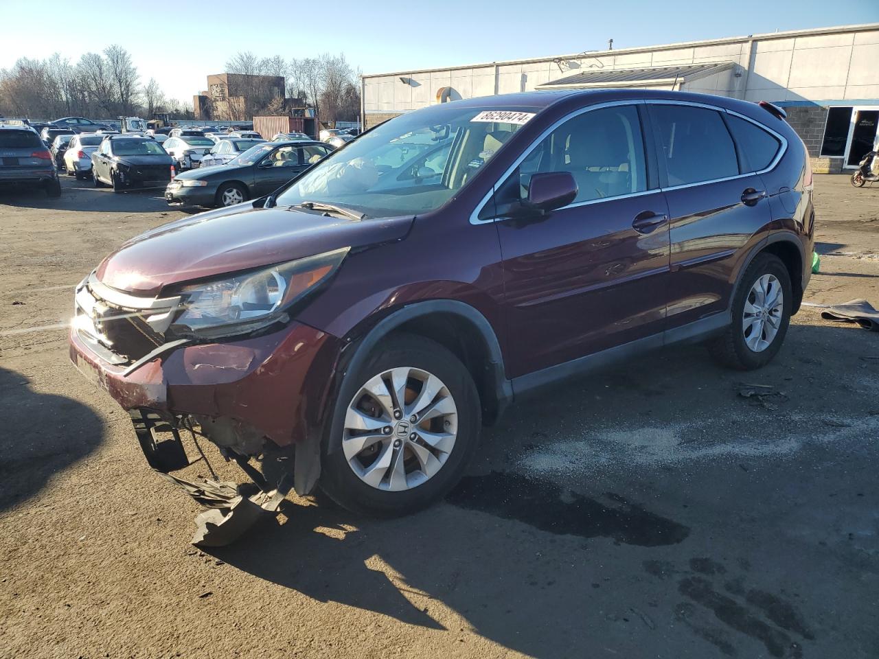 Lot #3048480873 2013 HONDA CR-V EX