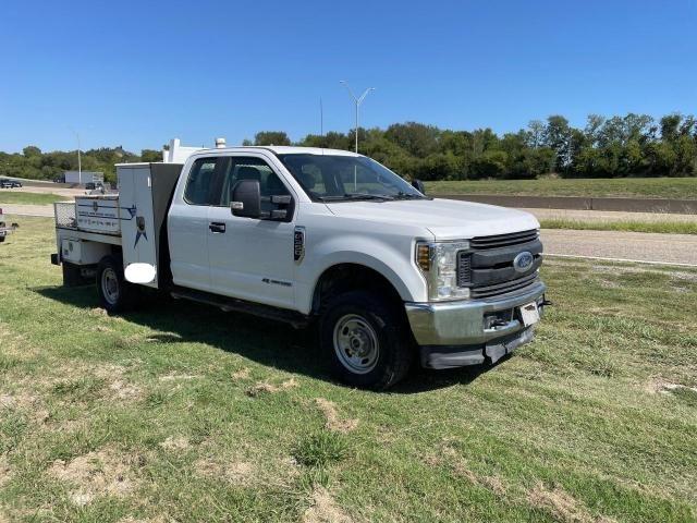 FORD F350 SUPER 2018 white  diesel 1FT8X3BT6JEC26636 photo #1