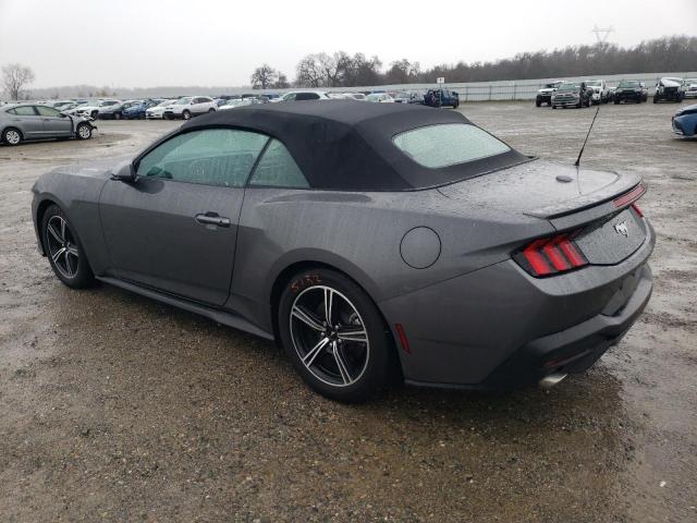 FORD MUSTANG 2024 gray  gas 1FAGP8UH4R5133827 photo #3