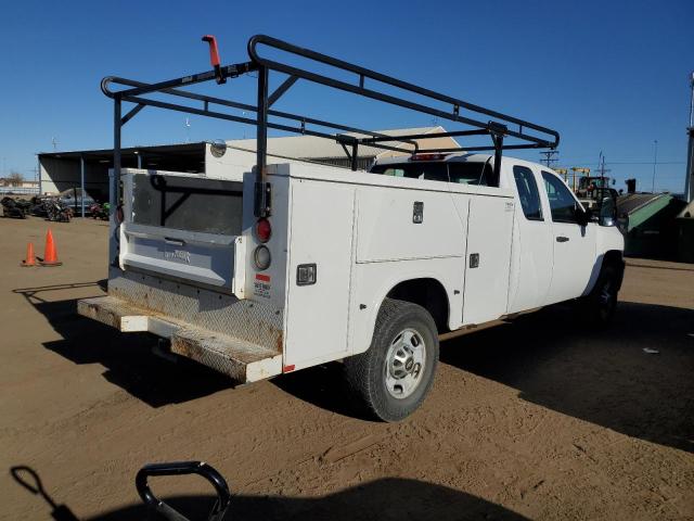 CHEVROLET SILVERADO 2013 white 4dr ext flexible fuel 1GB2KVCG3DZ340483 photo #4