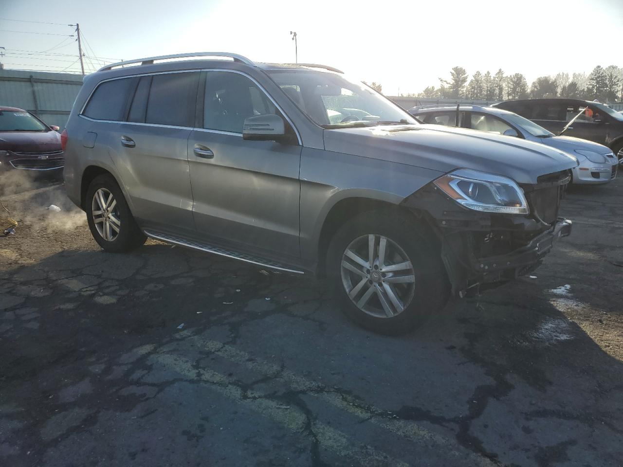 Lot #3030636134 2015 MERCEDES-BENZ GL 450 4MA