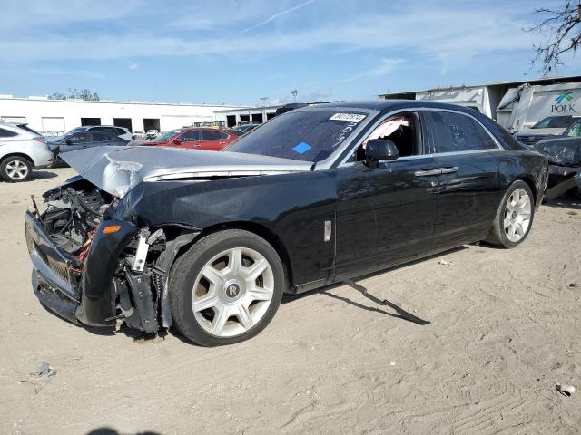 ROLLS-ROYCE GHOST 2012 black sedan 4d gas SCA664S57CUX50671 photo #1