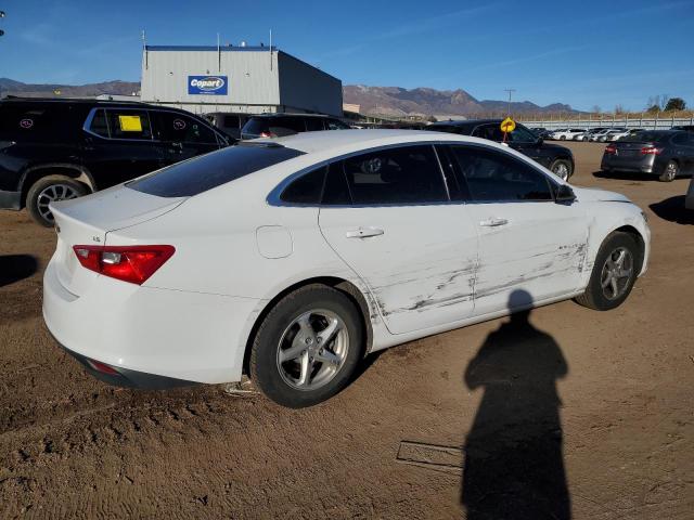 CHEVROLET MALIBU LS 2016 white sedan 4d gas 1G1ZB5ST5GF242627 photo #4