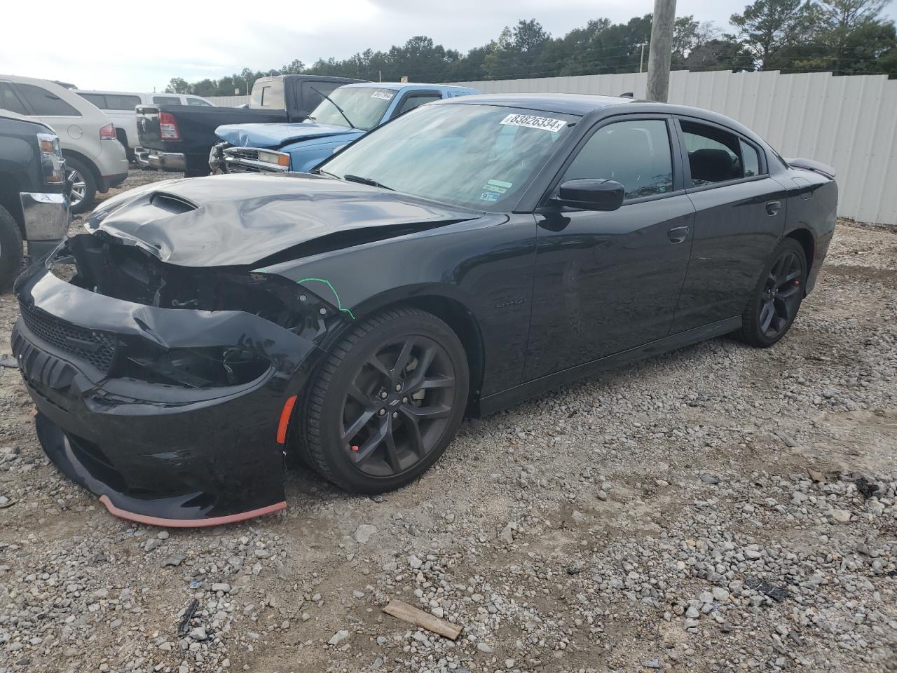 Lot #3024190821 2021 DODGE CHARGER R/