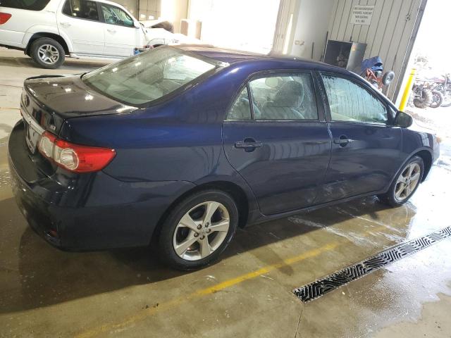 TOYOTA COROLLA LE 2011 blue  gas 2T1BU4EE4BC648782 photo #4