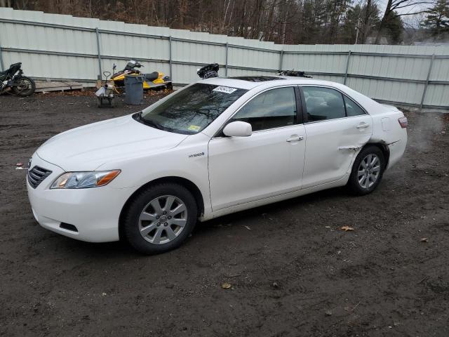 TOYOTA CAMRY HYBR 2007 white sedan 4d hybrid engine JTNBB46K873005549 photo #1