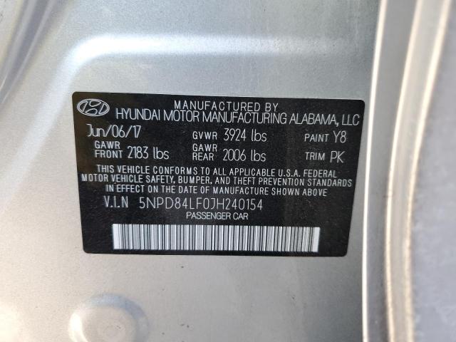 2018 HYUNDAI ELANTRA SE - 5NPD84LF0JH240154