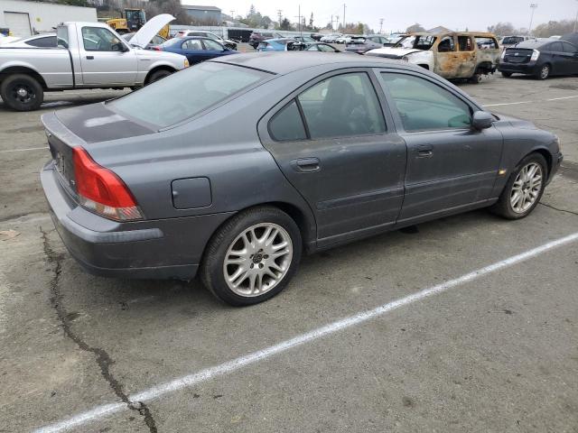 VOLVO S60 T5 2004 charcoal  gas YV1RS53D342344925 photo #4