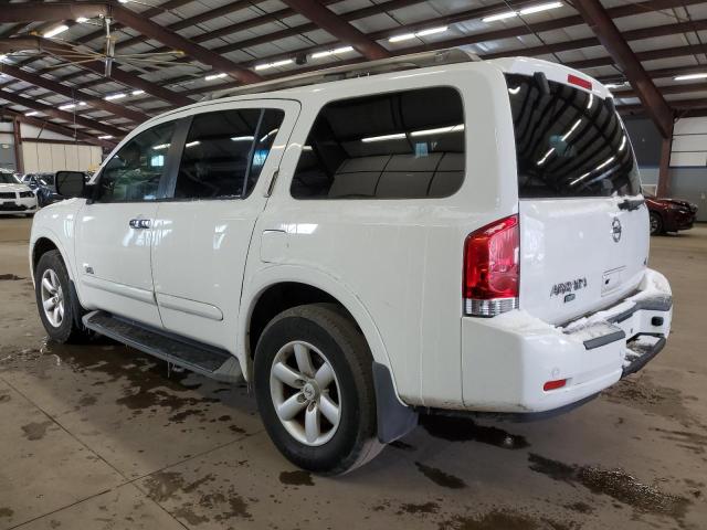 NISSAN ARMADA 2008 white  gas 5N1AA08C28N618303 photo #3