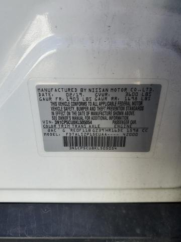 2019 NISSAN KICKS S - 3N1CP5CU8KL505054